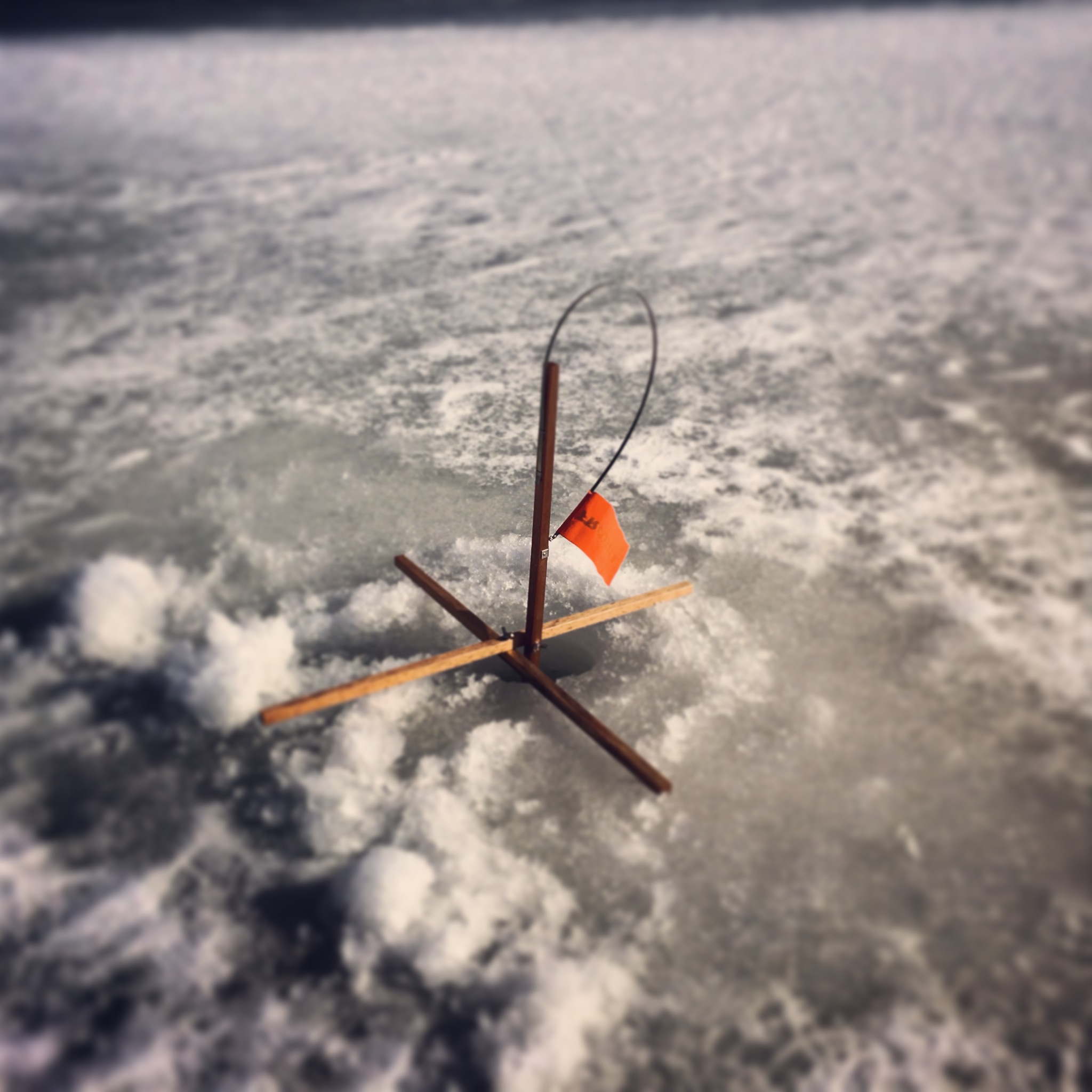 ice fishing